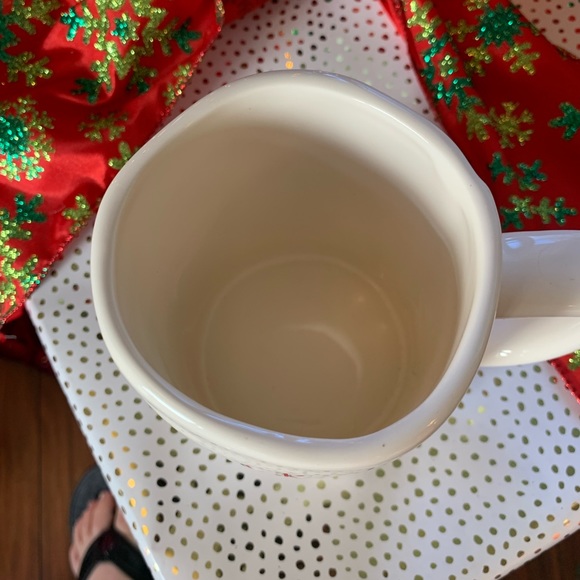 Rae Dunn Red print Merry Mug - Picture 2 of 4